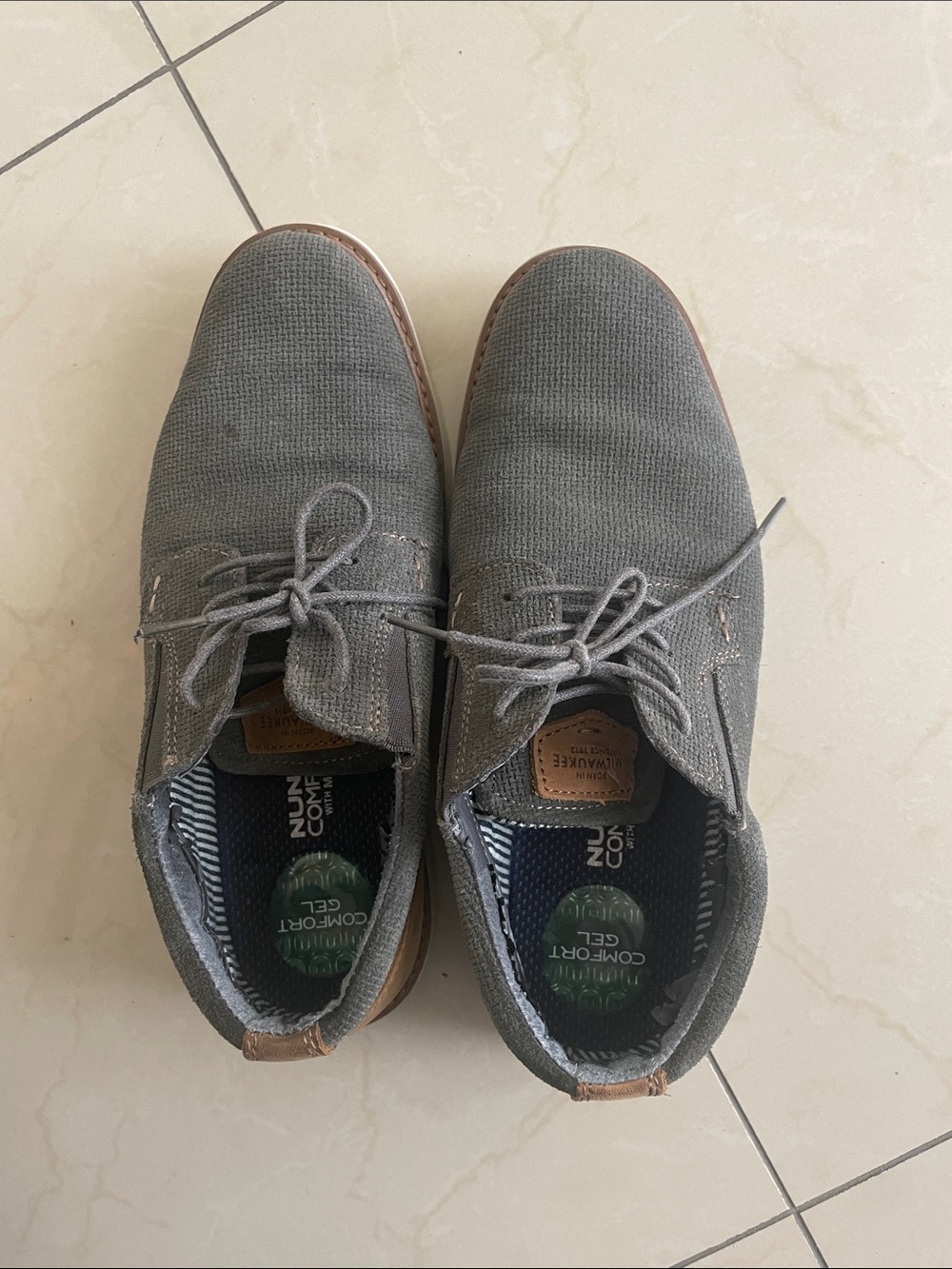 Nunn Bush Men’s Grey Chukka Boots